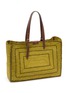 Detail View - Click To Enlarge - ANYA HINDMARCH - E/W Bow Raffia Tote Bag