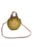 Detail View - Click To Enlarge - ANYA HINDMARCH - Small Round Bow Raffia Tote Bag