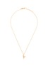 MISSOMA Curly Molten Mini Initial Necklace — F