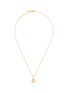 MISSOMA Curly Molten Mini Initial Necklace — S