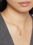 Figure View - Click To Enlarge - MISSOMA - Curly Molten Mini Initial Necklace — D