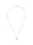 MISSOMA Curly Molten Mini Initial Necklace — G