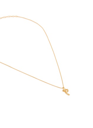 Detail View - Click To Enlarge - MISSOMA - Curly Molten Mini Initial Necklace — P