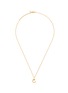 MISSOMA Curly Molten Mini Initial Necklace — C