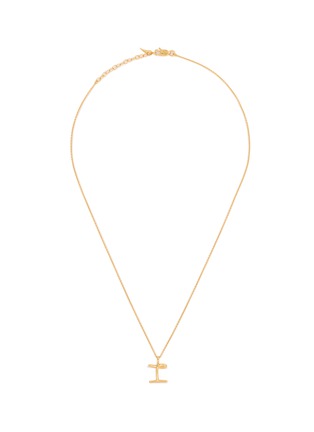 Main View - Click To Enlarge - MISSOMA - Curly Molten Mini Initial Necklace — I