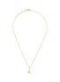 MISSOMA Curly Molten Mini Initial Necklace — L