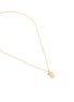 Detail View - Click To Enlarge - MISSOMA - Curly Molten Mini Initial Necklace — B