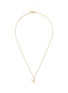 MISSOMA Curly Molten Mini Initial Necklace — V