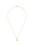 MISSOMA Curly Molten Mini Initial Necklace — Q
