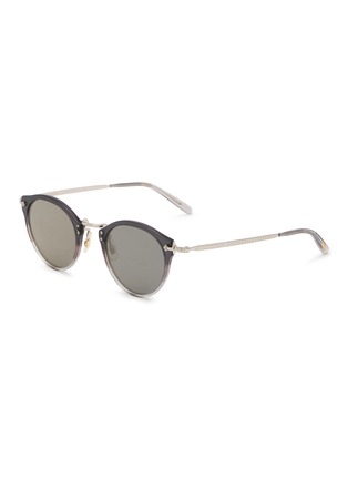 Main View - Click To Enlarge - OLIVER PEOPLES - HSTN Metal Prizm Lenses Sunglasses
