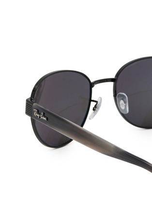 Detail View - Click To Enlarge - RAY-BAN - Metal Polar Sunglasses