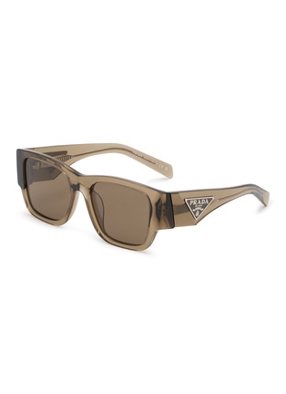 Main View - Click To Enlarge - PRADA - Acetate Square Sunglasses