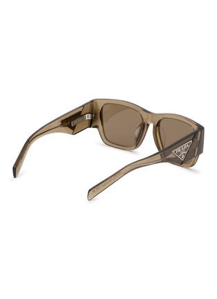 Figure View - Click To Enlarge - PRADA - Acetate Square Sunglasses