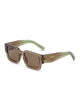 Main View - Click To Enlarge - PRADA - Acetate Square Sunglasses