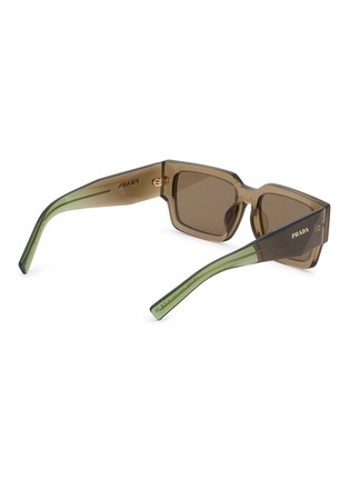 Figure View - Click To Enlarge - PRADA - Acetate Square Sunglasses
