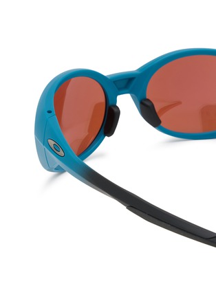 Detail View - Click To Enlarge - OAKLEY - Acetate Metal Round Sunglasses
