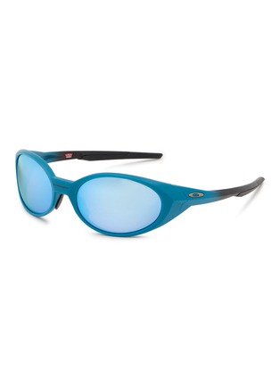 Main View - Click To Enlarge - OAKLEY - Acetate Metal Round Sunglasses