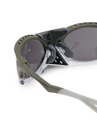 Detail View - Click To Enlarge - OAKLEY - Acetate Rectangle Sunglasses
