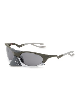 Main View - Click To Enlarge - OAKLEY - Acetate Rectangle Sunglasses