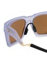 Detail View - Click To Enlarge - OAKLEY - Acetate Square Sunglasses