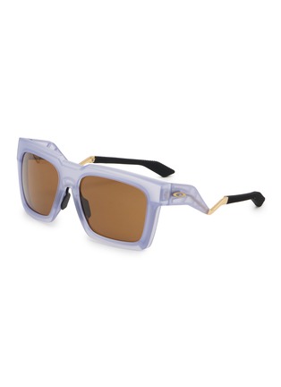Main View - Click To Enlarge - OAKLEY - Acetate Square Sunglasses
