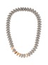 VHERNIER Endless 18K Rose Gold Titanium Diamond Necklace