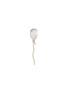 VHERNIER Palloncini Mini 18K White Gold Diamond Rock Crystal Mother of Pearl Stud Earrings