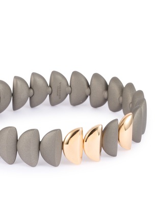Detail View - Click To Enlarge - VHERNIER - Endless 18K Rose Gold Titanium Bracelet