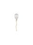VHERNIER Palloncini Mini 18K White Gold Diamond Rock Crystal Mother of Pearl Stud Earrings