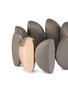 Detail View - Click To Enlarge - VHERNIER - Endless 18K Rose Gold Titanium Ring — EU 53