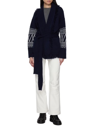 Figure View - Click To Enlarge - WE NORWEIGIANS - Setesdal Wool Cashmere Knit Cardigan