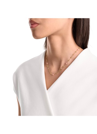 Detail View - Click To Enlarge - ROBERTO COIN - Princess Flower 18K Gold Diamond Opal Ruby Necklace