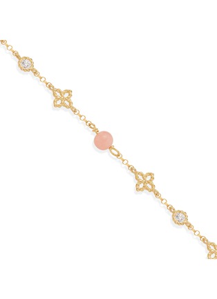 Detail View - Click To Enlarge - ROBERTO COIN - Princess Flower 18K Gold Diamond Opal Ruby Bracelet