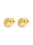 Detail View - Click To Enlarge - ROBERTO COIN - Venetian Medallions 18K Gold Diamond Ruby Opal Earrings
