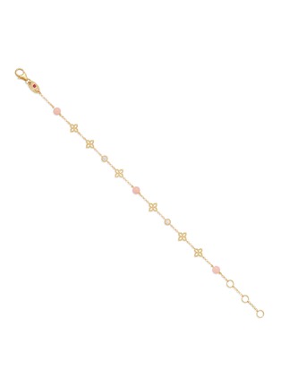 Detail View - Click To Enlarge - ROBERTO COIN - Princess Flower 18K Gold Diamond Opal Ruby Bracelet