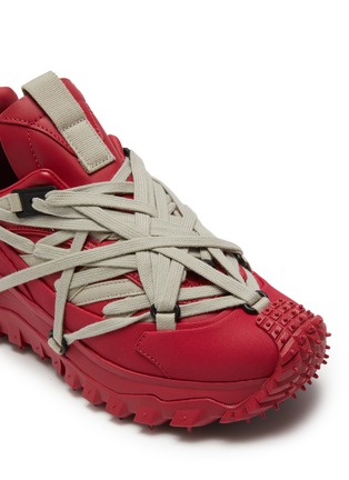 Detail View - Click To Enlarge - RICK OWENS  - X Moncler Trailgrip Megalace Men's Sneakers