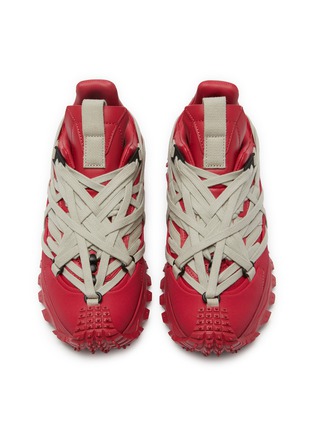 Figure View - Click To Enlarge - RICK OWENS  - X Moncler Trailgrip Megalace Men's Sneakers