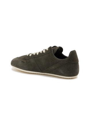  - RICK OWENS  - Minimal Suede Sneakers