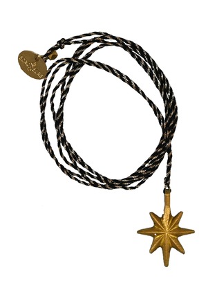 Main View - Click To Enlarge - BONCŒURS - Shepherd's Star Grigri Necklace