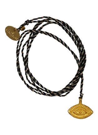 Detail View - Click To Enlarge - BONCŒURS - Eye Grigri Necklace