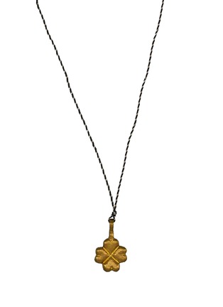 Main View - Click To Enlarge - BONCŒURS - Clover Grigri Necklace