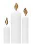 BONCŒURS Flame Candle Jewellery — Set Of 3