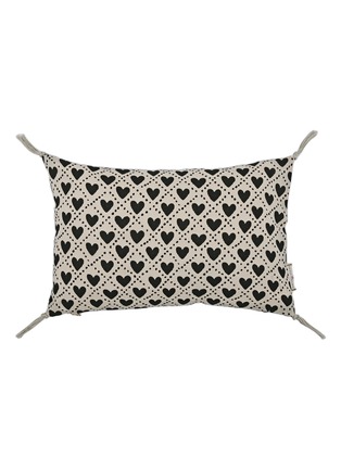 Main View - Click To Enlarge - BONCŒURS - Hearts Mini Cushion