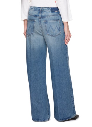 Back View - Click To Enlarge - MOTHER - The Ditcher Roller Zip Sneak Jeans