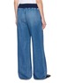 Back View - Click To Enlarge - MOTHER - The Smoothie Sweatpant Sneak Jeans