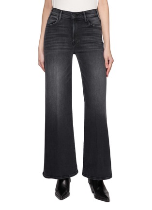 Main View - Click To Enlarge - MOTHER - The Lil Hustler Roller Sneak Stretch Denim Jeans