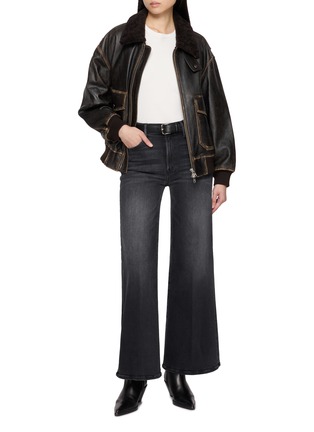 Figure View - Click To Enlarge - MOTHER - The Lil Hustler Roller Sneak Stretch Denim Jeans