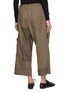 Back View - Click To Enlarge - Y'S - Big Front Pocket Patchwork Cotton Pants