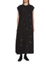 Main View - Click To Enlarge - Y'S - Right Side Gathered Polka Dot Cotton Dress