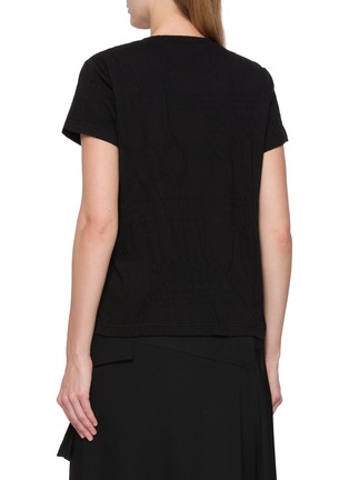 Back View - Click To Enlarge - Y'S - Round Neck T-Shirt